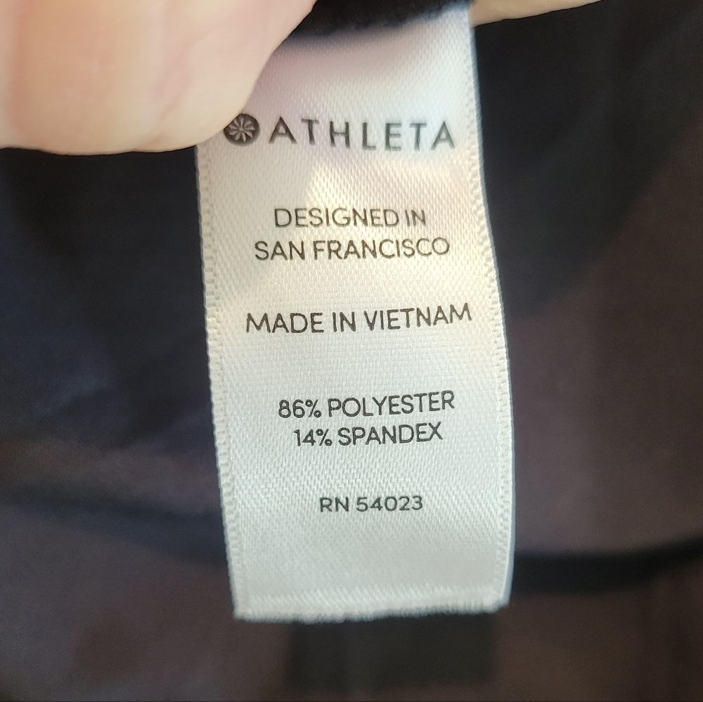 Athleta Roaming Romper Jumpsuit Black Size 16 New - Picture 7 of 10
